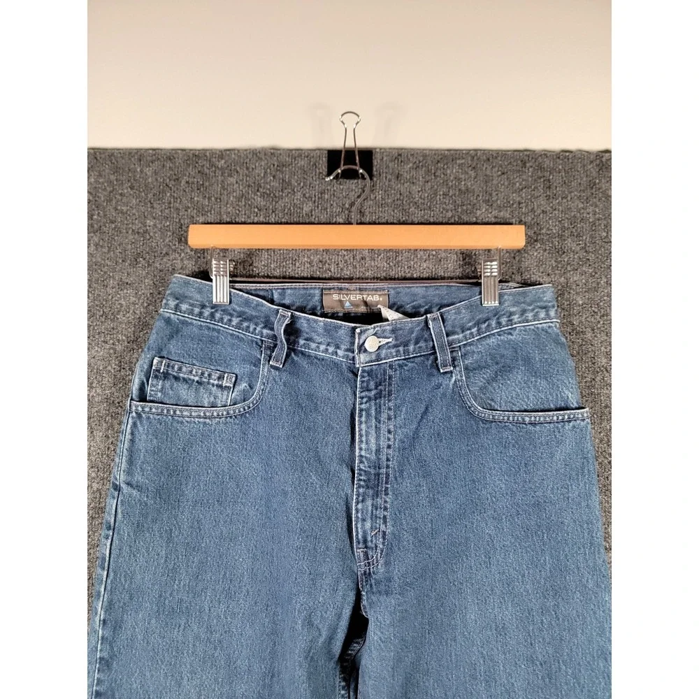 Vintage Levis Silver Tab Loose Fit Jeans 33x32 (Fits 32x30) Baggy Y2K Grunge